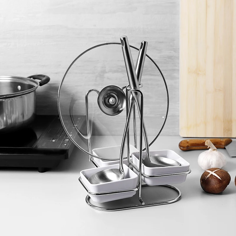 High Quality Stand Stainless Steel Kitchen Utensils Storage Rack Kitchenware Holder Shelf With Water Tray
High Quality Stand Stainless Steel Kitchen Utensils Storage Rack Kitchenware Holder Shelf With Water Tray