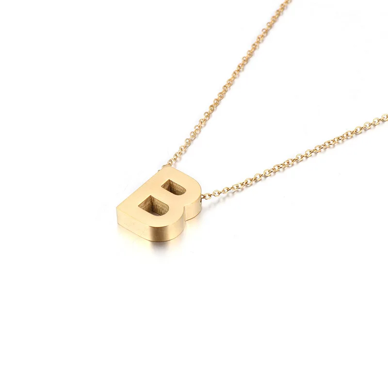 TRENDY Jewelry 26 Letters Necklace Stainless Steel 2021 Vintage Style 2021 Wholesale Fashion Necklace Gift Party, Picture shows
TRENDY Jewelry 26 Letters Necklace Stainless Steel 2021 Vintage Style 2021 Wholesale Fashion Necklace Gift Party, Picture shows