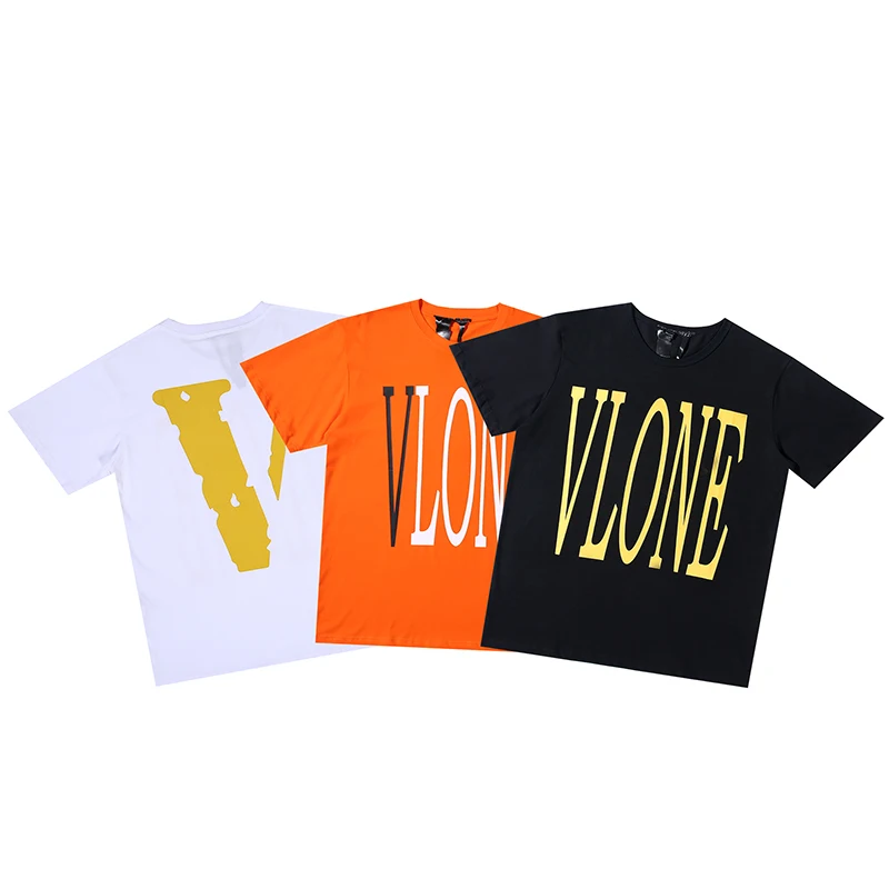 Vlones Gold Print men's 100% cotton V-shaped T-shirt Pullover oversized heavyweight short sleeve bottoming shirt wholesale
Vlones Gold Print men's 100% cotton V-shaped T-shirt Pullover oversized heavyweight short sleeve bottoming shirt wholesale