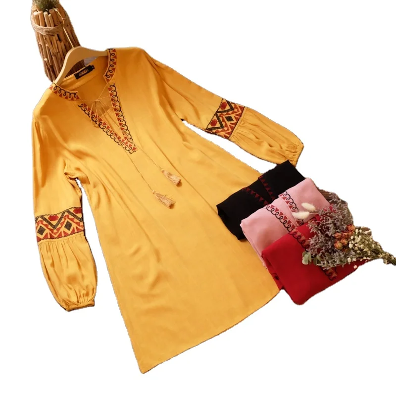 Big sale Factory Price Muslim ladies Stitching Embroidered dress, Pink,red,yellow,black
Big sale Factory Price Muslim ladies Stitching Embroidered dress, Pink,red,yellow,black