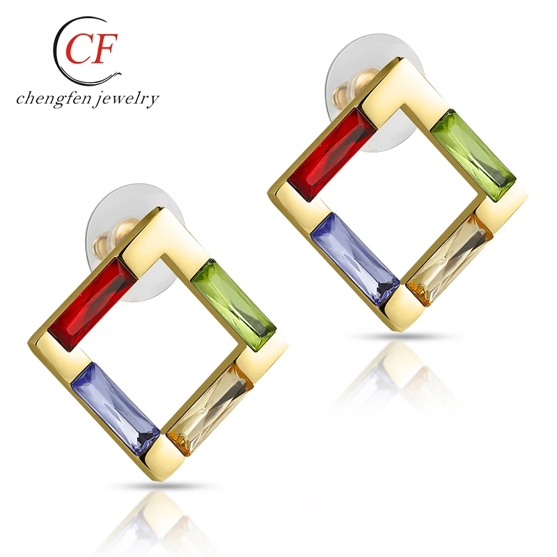 colorful fashion Newest Fashion Designs Round 18k Plated Gold Earring For Girl
colorful fashion Newest Fashion Designs Round 18k Plated Gold Earring For Girl