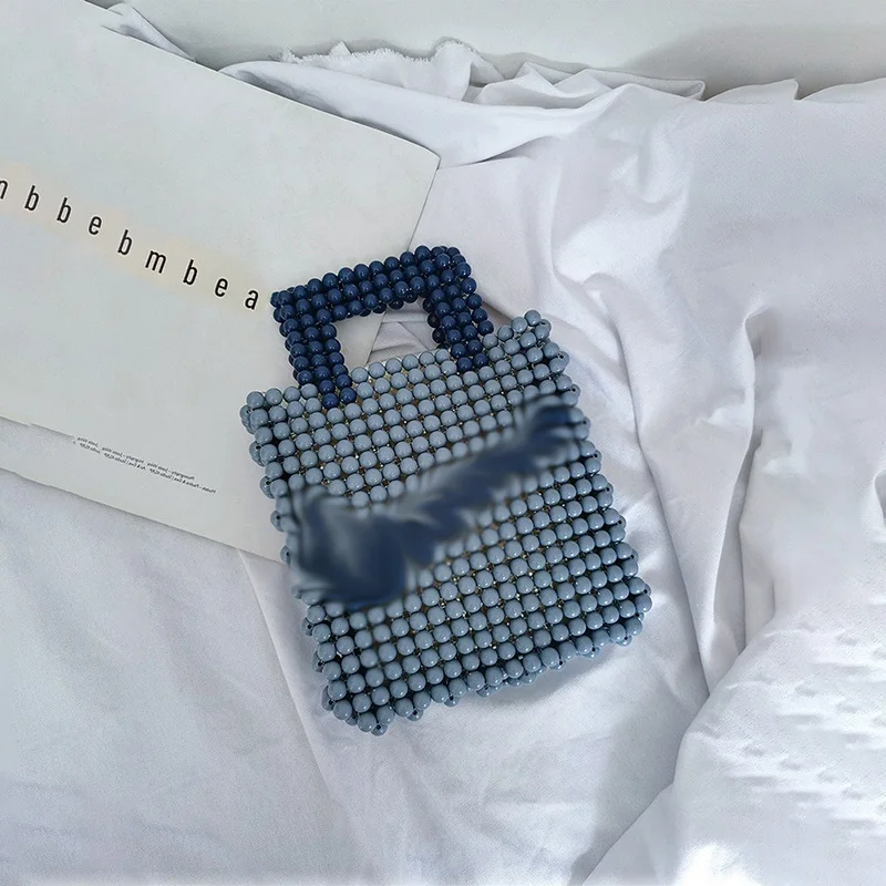 Handmade Pearl Bag Beaded Handbags Rainbow Designer Women Party Fashion Crossbody Bag Tote 2021 Women's Luxury Shoulder Bag
Handmade Pearl Bag Beaded Handbags Rainbow Designer Women Party Fashion Crossbody Bag Tote 2021 Women's Luxury Shoulder Bag