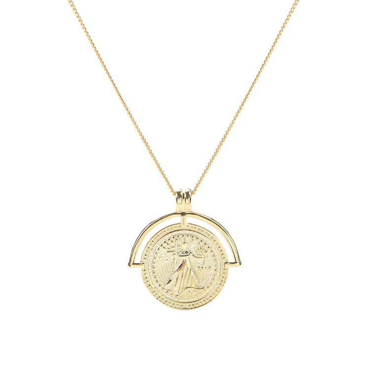 Vintage 18 k gold plated ladies jewerly hawaiian summer custom design wholesale 925 silver circle coin necklace
Vintage 18 k gold plated ladies jewerly hawaiian summer custom design wholesale 925 silver circle coin necklace