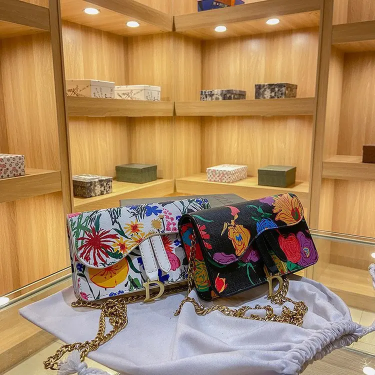 Wholesales flower printed chain mini envelope waist famous crossbody purses and handbags women designer brand luxury handbags, Customizable
Wholesales flower printed chain mini envelope waist famous crossbody purses and handbags women designer brand luxury handbags, Customizable