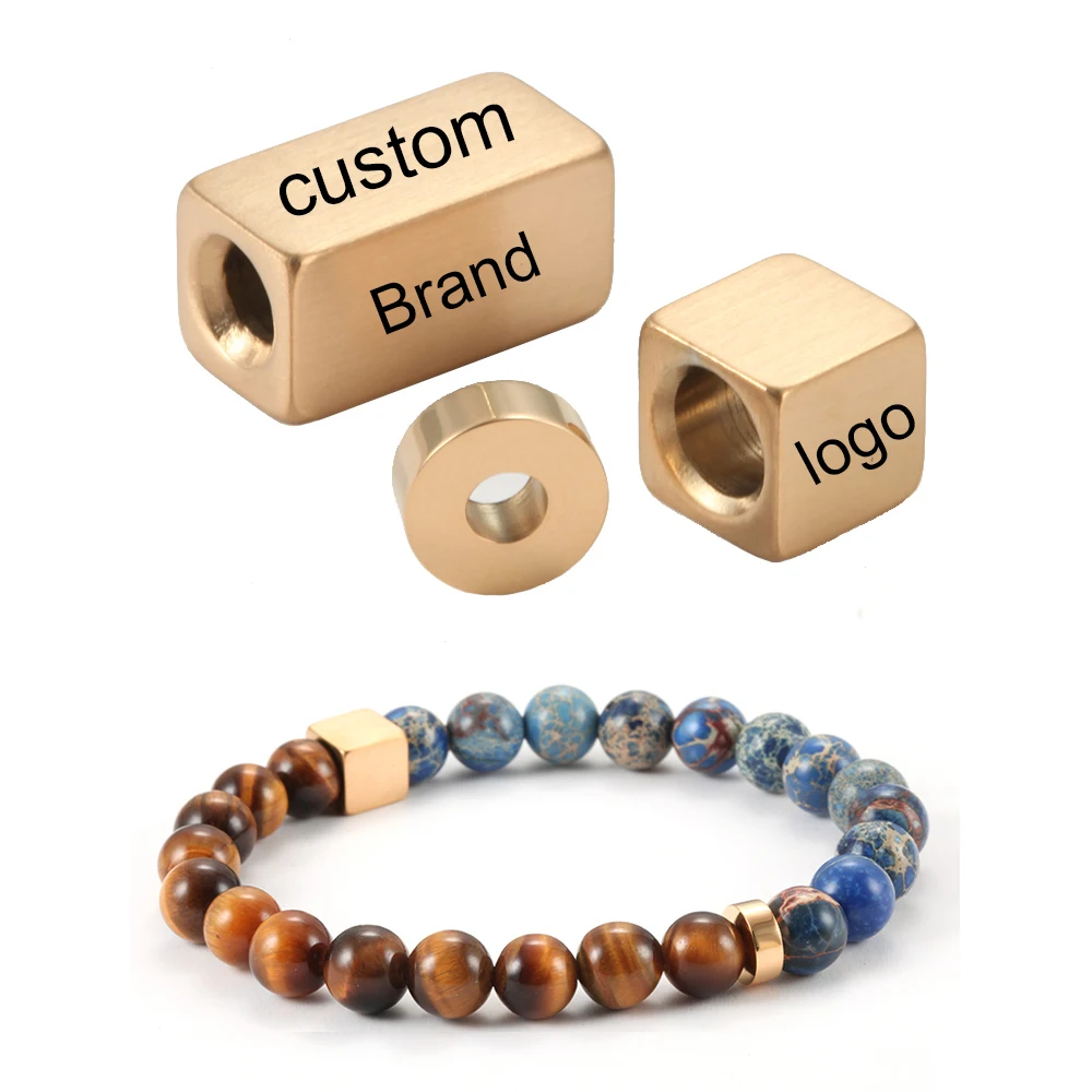 Beads DIY for Jewelry Making 8mm Stainless Steel Charm Black Cube Spacer Beads Custom Logo Name Diy Bracelet Metal Accessories, Gold/silver/rose gold/black
Beads DIY for Jewelry Making 8mm Stainless Steel Charm Black Cube Spacer Beads Custom Logo Name Diy Bracelet Metal Accessories, Gold/silver/rose gold/black