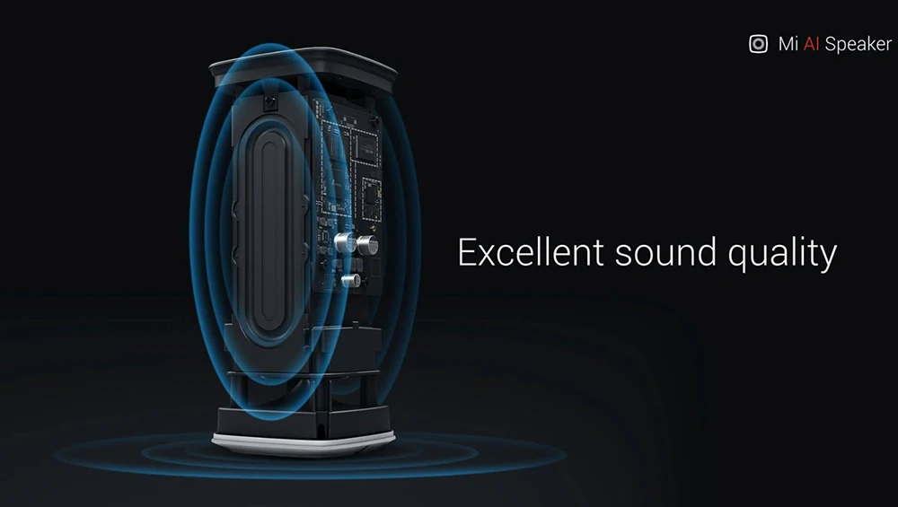 Xiaomi Ai Speaker Listening To Music Voice Remote Control Appliances Artificial Intelligence Speaker - ANKUX.COM