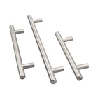 Modern Simple 304 stainless steel brush long handle for drawer cabinet door