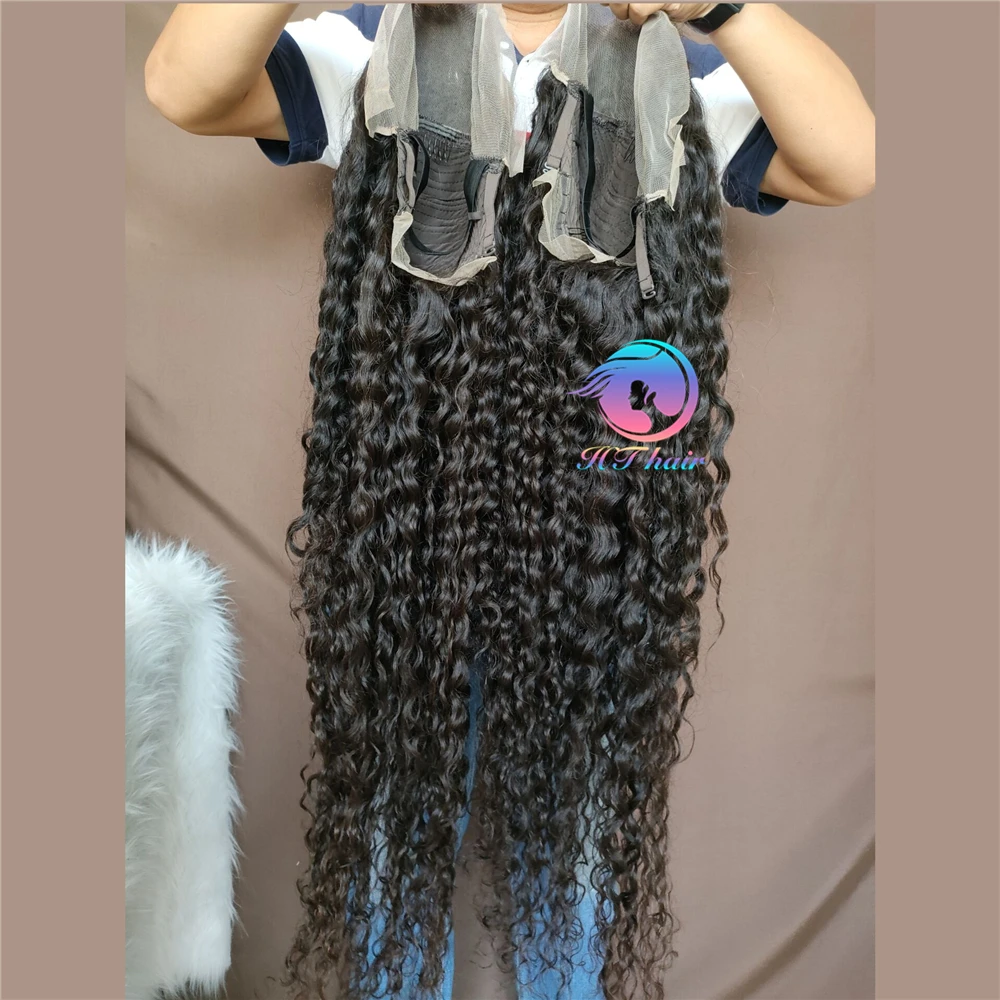 Factory 40 Inch Water Wave Deep Wave Wig, hd Transparent Swiss Lace Frontal Full Lace Wig,Full Curly Invisible Lace Front Wig
Factory 40 Inch Water Wave Deep Wave Wig, hd Transparent Swiss Lace Frontal Full Lace Wig,Full Curly Invisible Lace Front Wig