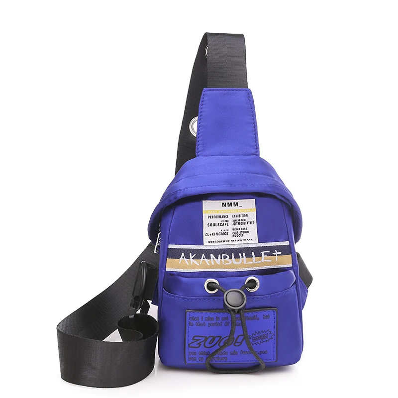 High quality new design waterproof unisex Nylon fashion crossbody sling bag chest bag for girls
High quality new design waterproof unisex Nylon fashion crossbody sling bag chest bag for girls