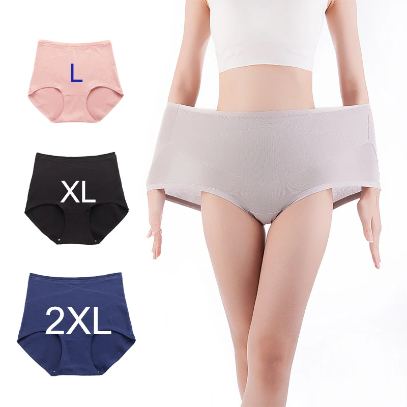 Wholesale Customize Panties Logo Comfortable Seamless Underwear Large Size Women Brief High Waist Cotton Panties
Wholesale Customize Panties Logo Comfortable Seamless Underwear Large Size Women Brief High Waist Cotton Panties