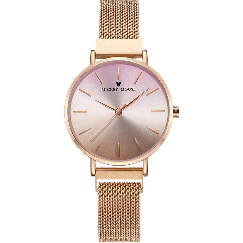 Disney Audit Women's Watch Factory Custom Brand Magnetic Buckle Stainless Steel Wrist Watches for Women
Disney Audit Women's Watch Factory Custom Brand Magnetic Buckle Stainless Steel Wrist Watches for Women