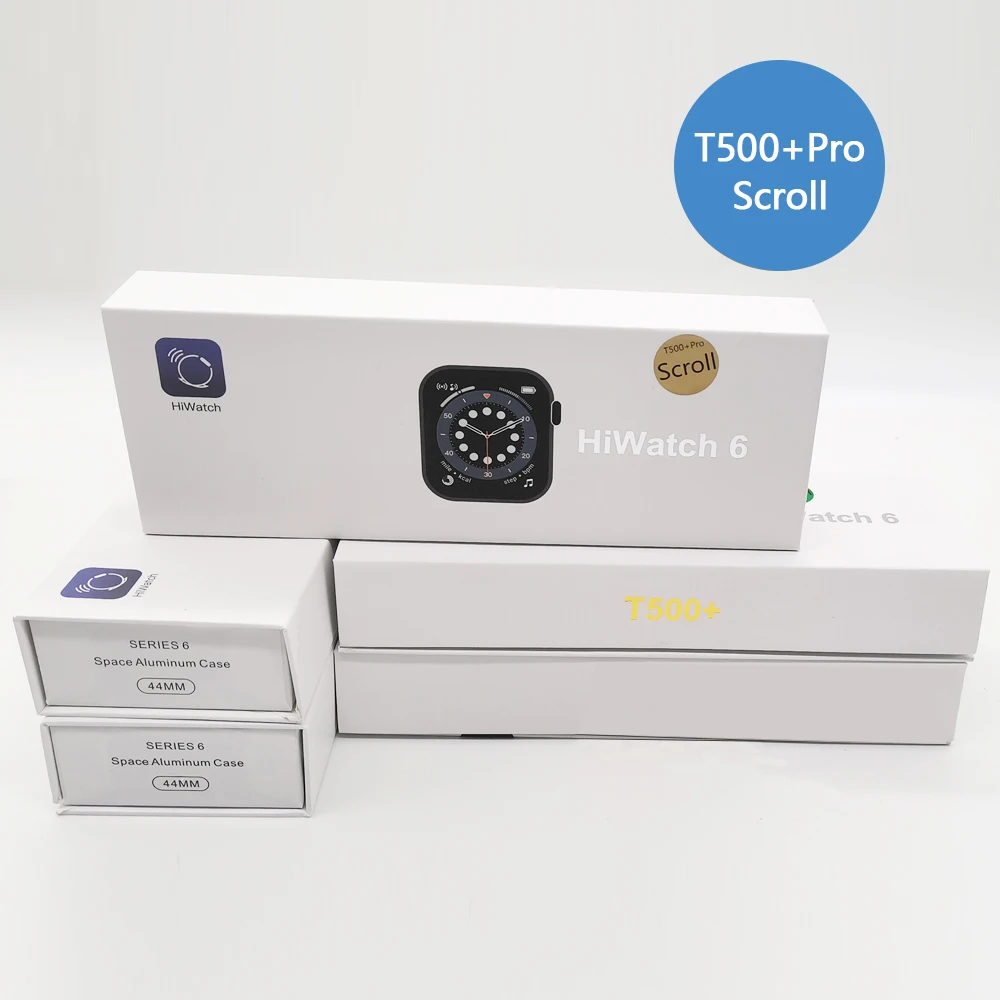 2021 New Original Reloj InteIigente T500 Pro Hiwatch 6 Iarge Screen 1.75 Inch Sports Smart Watch T500 Pro Scroll Series 6
2021 New Original Reloj InteIigente T500 Pro Hiwatch 6 Iarge Screen 1.75 Inch Sports Smart Watch T500 Pro Scroll Series 6