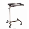 Hospital stainless steel instrument operation room mayo trolley
