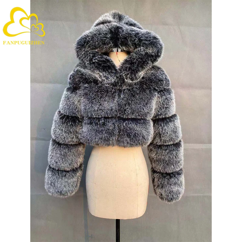 Autumn And Winter Sexy Faux Fur Coat New Women's Hooded Faux Fur Coat Jacket, Picture
Autumn And Winter Sexy Faux Fur Coat New Women's Hooded Faux Fur Coat Jacket, Picture