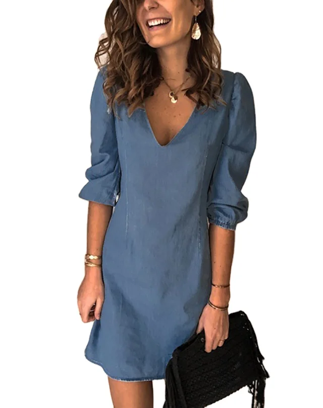 Indian Women Dresses Woman Party Wear Denim Designer Inspired Beautifull Long Frocks Ladies Dress Big Zise
Indian Women Dresses Woman Party Wear Denim Designer Inspired Beautifull Long Frocks Ladies Dress Big Zise