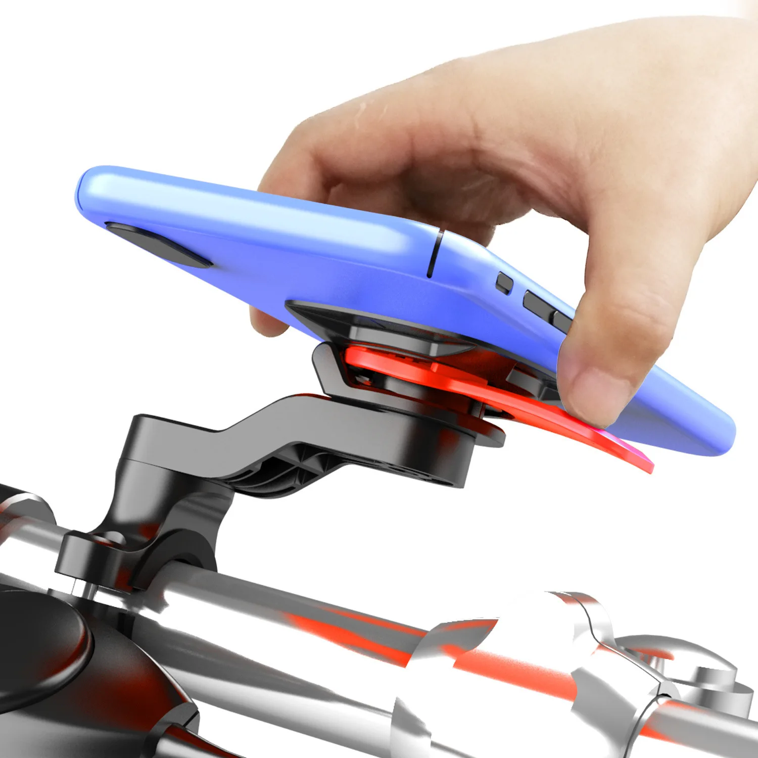 Universal 4- 7.2 Inches ABS Magnetic Auto-Clip Case Cycle Phone Holder Twist Lock Motorcycle Phone Mount Bike Phone Holder
Universal 4- 7.2 Inches ABS Magnetic Auto-Clip Case Cycle Phone Holder Twist Lock Motorcycle Phone Mount Bike Phone Holder
