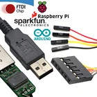 High Compatible WIN10 FTDI FT232RL RS232 Uart 5V 3.3V USB to TTL Serial 4 Pin Debug Converter Download Programming Cable