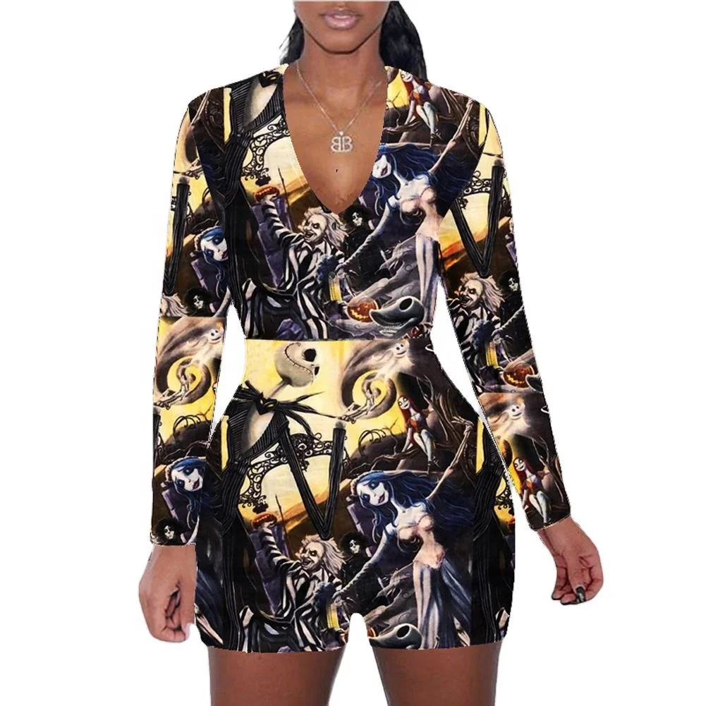 2021 New Fashion Summer Outfit Women Sexy One Piece For Long Sleeve Dressed Womens Pajamas, As picture or customized make
2021 New Fashion Summer Outfit Women Sexy One Piece For Long Sleeve Dressed Womens Pajamas, As picture or customized make