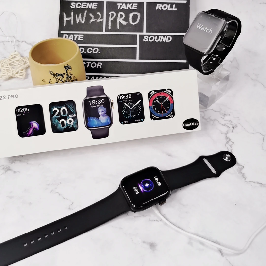 Smart phone Watch HW22 pro watch BT Call Wireless Charging Passometer sleep monitor series 6 ladies Smartwatch pk t500+pro
Smart phone Watch HW22 pro watch BT Call Wireless Charging Passometer sleep monitor series 6 ladies Smartwatch pk t500+pro