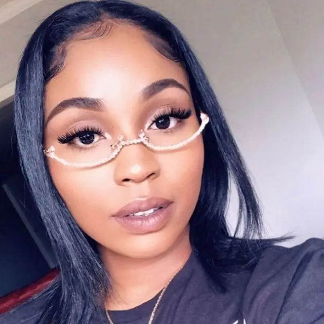 Rhinestone Eyeglass Frames Eye Glasses Frames For Women Diamond Eye Glasses Frames For Men Eyewear Sunglasses Decoration, Multi-colored
Rhinestone Eyeglass Frames Eye Glasses Frames For Women Diamond Eye Glasses Frames For Men Eyewear Sunglasses Decoration, Multi-colored