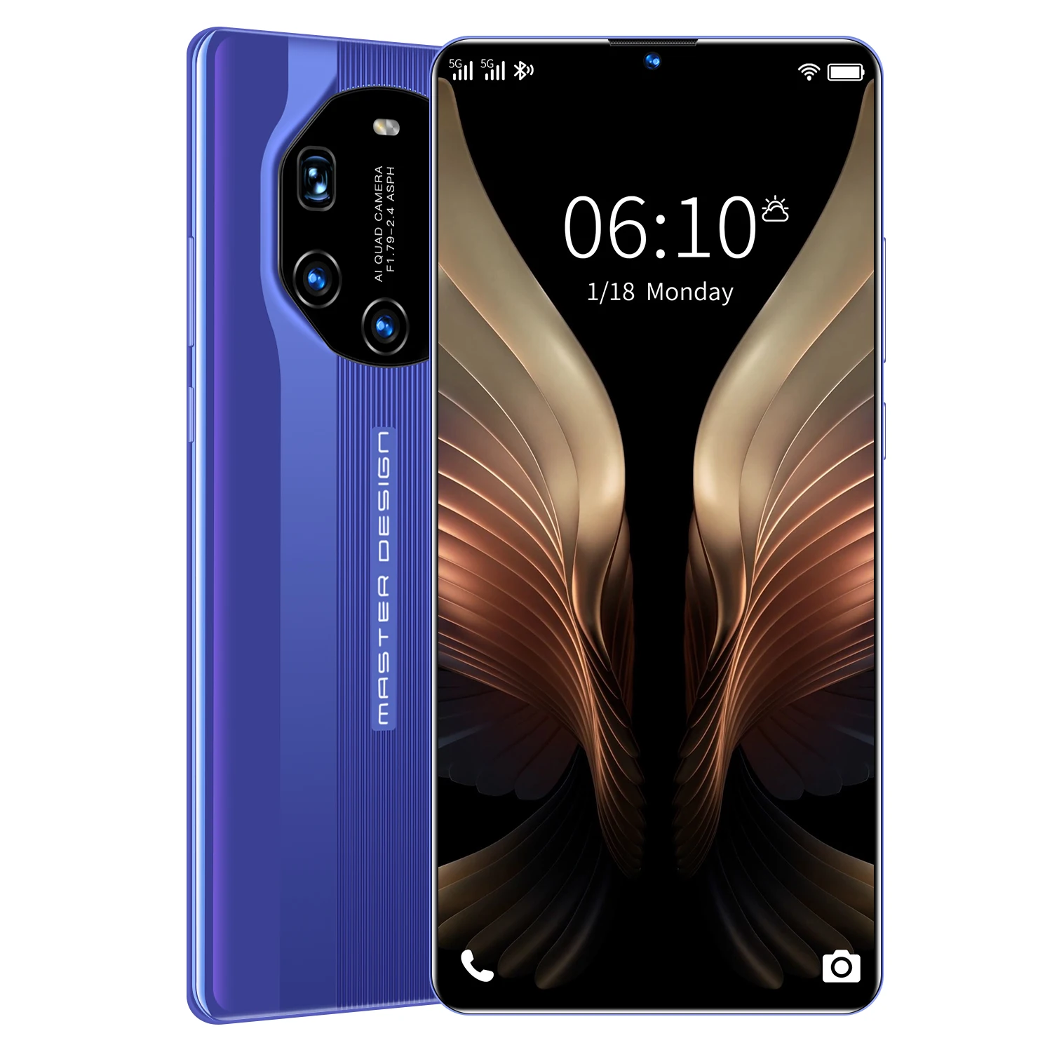 Free Shipping Mobile Phone MT40RS 6.8 Inch Screen 8+512 GB big capacity Telephone Android System Double Sim Card Hand phone, Black/gold/blue
Free Shipping Mobile Phone MT40RS 6.8 Inch Screen 8+512 GB big capacity Telephone Android System Double Sim Card Hand phone, Black/gold/blue