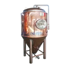 Copper Tank Pub Hotel Restaurant Beer Brewing Red Copper 500l Fermenter Tank