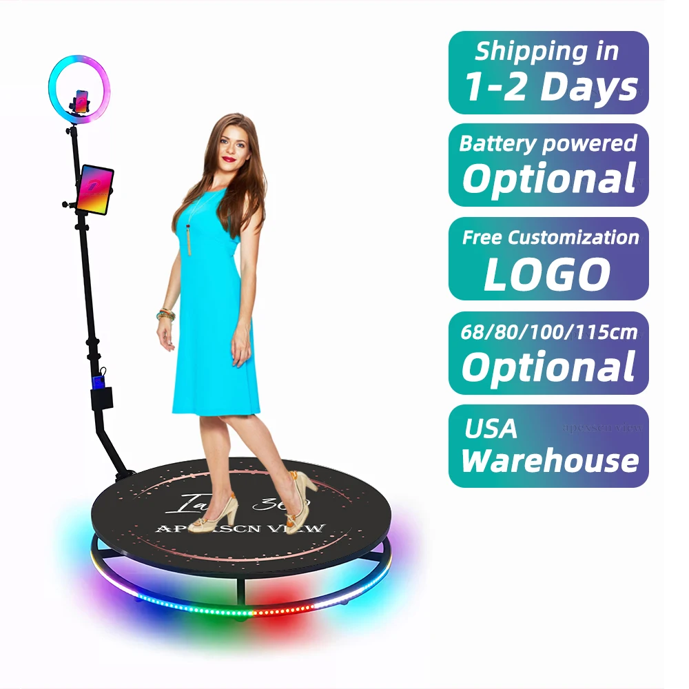 Slow Motion 360 photo booth Wedding Machine 360 Camera Booth Automatic for Parties spin camera background for Sale
Slow Motion 360 photo booth Wedding Machine 360 Camera Booth Automatic for Parties spin camera background for Sale