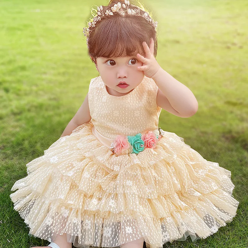 MQATZ Top Sale Complexion Flower Girl Dress Princess Baby Girl Wedding Party Birthday Children Girl Dress GH08
MQATZ Top Sale Complexion Flower Girl Dress Princess Baby Girl Wedding Party Birthday Children Girl Dress GH08