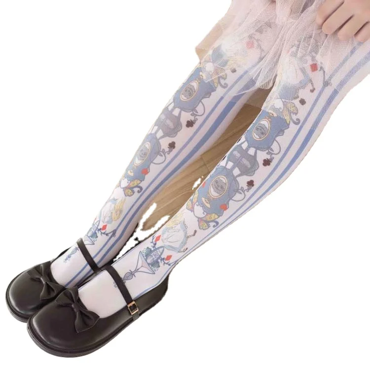 Japanese Cartoon Style Girl Sports Socks Creative Pattern Printing Over Knee Socks Women Lengthen Casual Stockings
Japanese Cartoon Style Girl Sports Socks Creative Pattern Printing Over Knee Socks Women Lengthen Casual Stockings