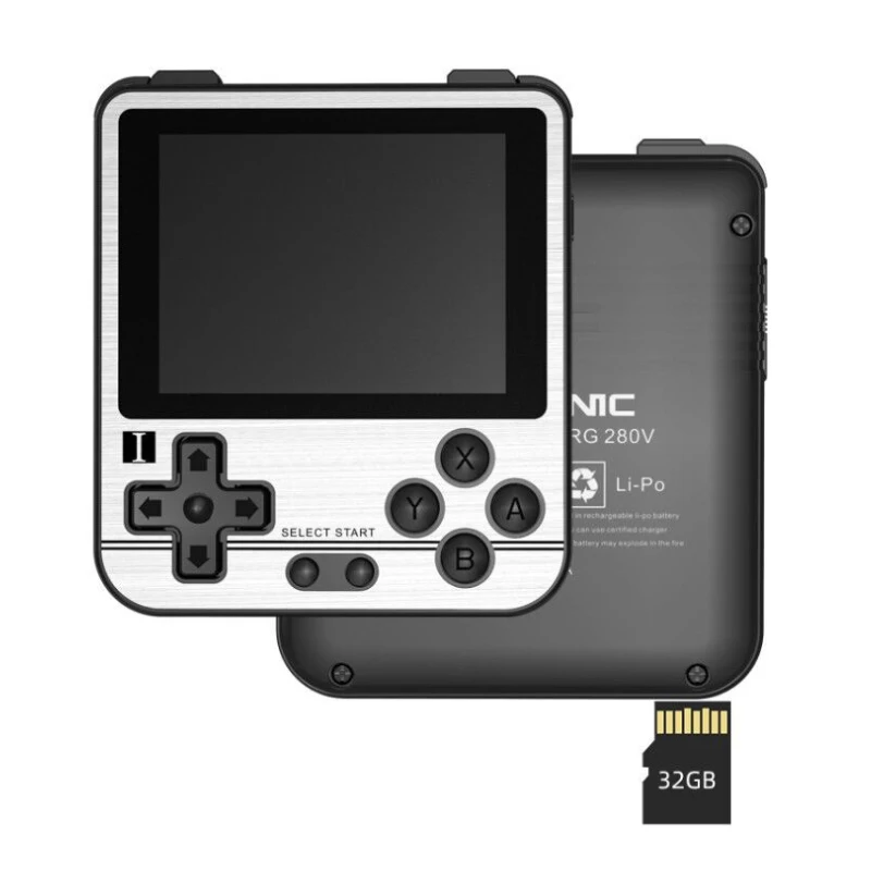 New Hot Selling Products RG280V Retro Video Game Console IPS 64G 5000 Games Opendingux Handheld Game Player Cheap, Golden+silver
New Hot Selling Products RG280V Retro Video Game Console IPS 64G 5000 Games Opendingux Handheld Game Player Cheap, Golden+silver