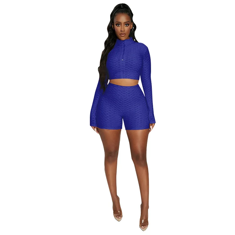2021 new Amazon hot sale European yoga clothes fashion solid color long-sleeved casual sports suit women, Picture color
2021 new Amazon hot sale European yoga clothes fashion solid color long-sleeved casual sports suit women, Picture color