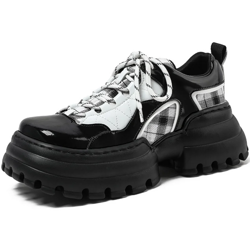 Dropshipping Custom Logo New Arrival Designer Girl's Black Leather Walking Style Shoes Vintage Ladies Fashion Sneakers
Dropshipping Custom Logo New Arrival Designer Girl's Black Leather Walking Style Shoes Vintage Ladies Fashion Sneakers