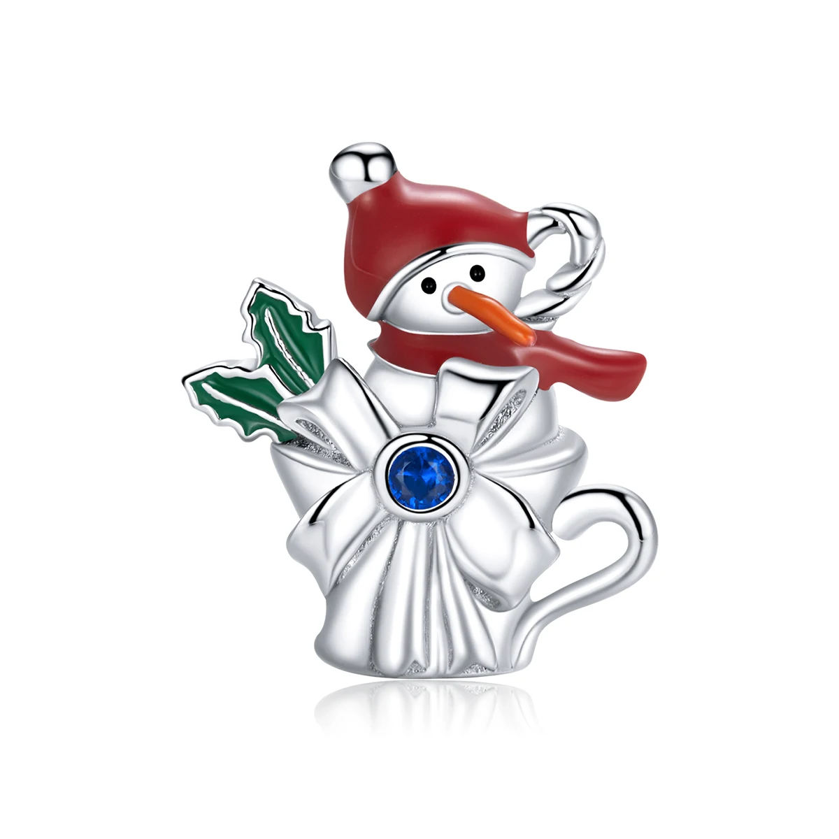 BAMOER Genuine 925 Sterling Silver Snowman Cup Metal Charm for Bracelet Original Women Silver DIY Jewelry Making BSC373
BAMOER Genuine 925 Sterling Silver Snowman Cup Metal Charm for Bracelet Original Women Silver DIY Jewelry Making BSC373