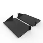 Jingchengmei 2U New Disassembled Solid Cantilever Server Shelf Rack Mount 19-Inch 2 Pieces Set Center Weighted