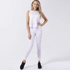 Fashion Sport Wear High Elastic Gym Clothes High Quality Printed Yoga Set Women