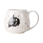 Egg Shape Custom New Bone China Ceramic Porcelain Mug