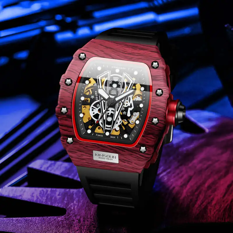 Luxury Classic Brand Wrist Watches Relojes Silicone Hollow Out Automatic Watch For Mens Male Mechanical Sports Relogio Watches, 3 colors
Luxury Classic Brand Wrist Watches Relojes Silicone Hollow Out Automatic Watch For Mens Male Mechanical Sports Relogio Watches, 3 colors