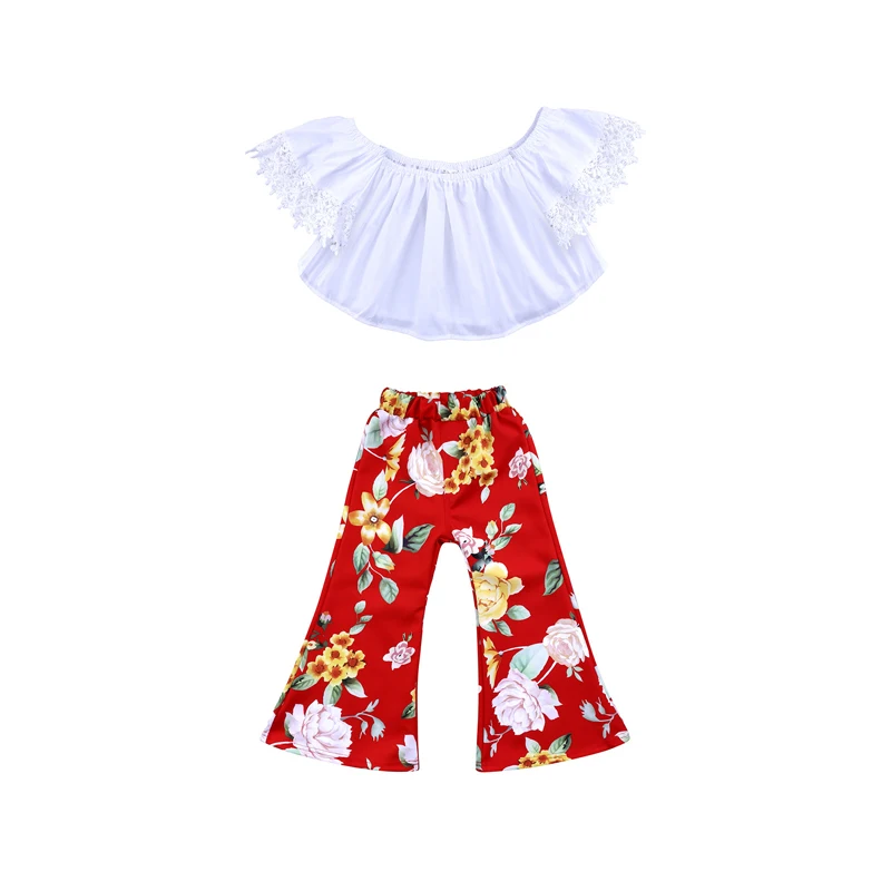 New style summer wholesale short sleeve solid color upper flower boutique outfits children kids clothes girls ruffle pants set
New style summer wholesale short sleeve solid color upper flower boutique outfits children kids clothes girls ruffle pants set