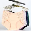 Women Transparent One Piece Seamless Panties Lady Lace Underwear