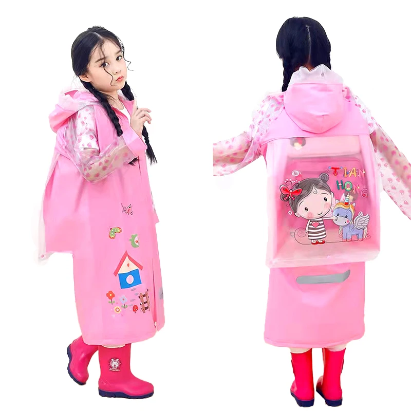 Wholesale Cute Design Cartoon Waterproof Kids Rainwear PVC Reusable Children Plastic Backpack Raincoat, Pink,yellow,blue
Wholesale Cute Design Cartoon Waterproof Kids Rainwear PVC Reusable Children Plastic Backpack Raincoat, Pink,yellow,blue