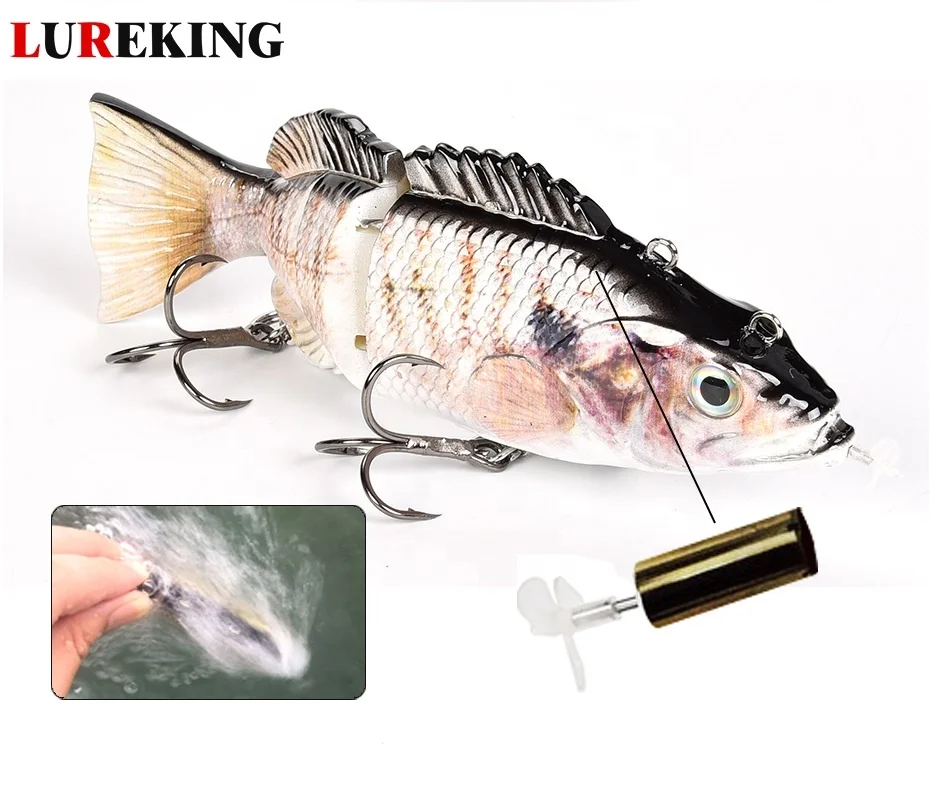 Ebay Hot Sale DZY3 54g 130mm USB Charging Flashing LED Light 4 Segment Animated Robotic Swimming Wobbler Fishing Lures
Ebay Hot Sale DZY3 54g 130mm USB Charging Flashing LED Light 4 Segment Animated Robotic Swimming Wobbler Fishing Lures