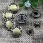 15mm Wholesale Press Metal Snap Fasteners Button For Kids Uniform