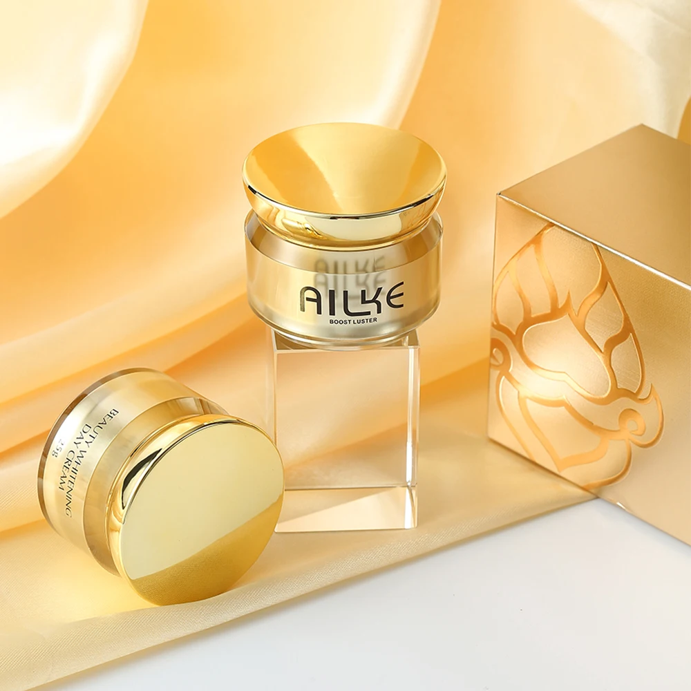 AILKE Whitening beauty blooming by heart nicotinamide moisturizing spot removal recovery cream, Day cream:white/night cream:yellow
AILKE Whitening beauty blooming by heart nicotinamide moisturizing spot removal recovery cream, Day cream:white/night cream:yellow