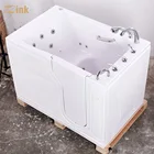 Zink K503 Cupc China Accessibility Elderly Walk-In Bathtub Shower Combo