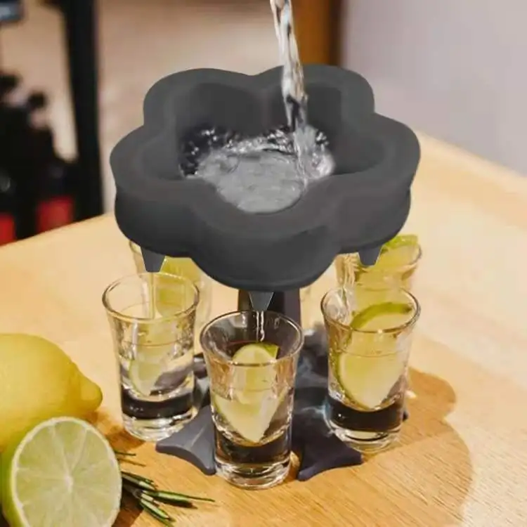 RAYBIN hot sale new design party colored 5 6 shot glass dispenser holder for liquor, Blue/gray/pink
RAYBIN hot sale new design party colored 5 6 shot glass dispenser holder for liquor, Blue/gray/pink