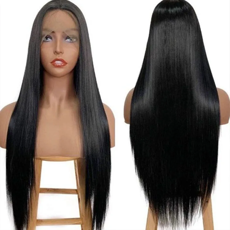 Wholesale Hair Vendors Brazilian Long Wig Human Hair 13x4 Lace Front & 360 Frontal Wigs In Stock Silky Straight Long Wigs
Wholesale Hair Vendors Brazilian Long Wig Human Hair 13x4 Lace Front & 360 Frontal Wigs In Stock Silky Straight Long Wigs