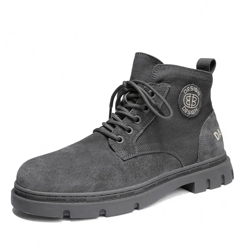 New arrivals high-top boots fashionable street shoes British casual outdoor boots for men, Optional
New arrivals high-top boots fashionable street shoes British casual outdoor boots for men, Optional