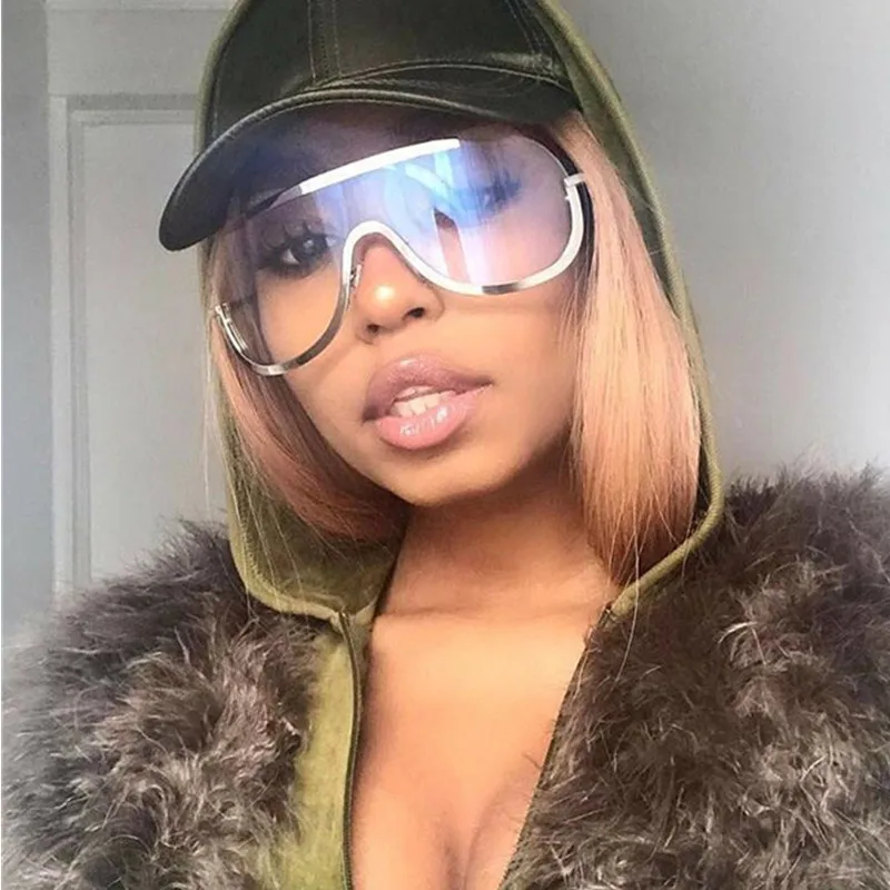 Wholesale Fashion One Piece lens Ladies Big Metal Trendy Oversized Shades Sun Glasses Sunglasses Women 2022
Wholesale Fashion One Piece lens Ladies Big Metal Trendy Oversized Shades Sun Glasses Sunglasses Women 2022