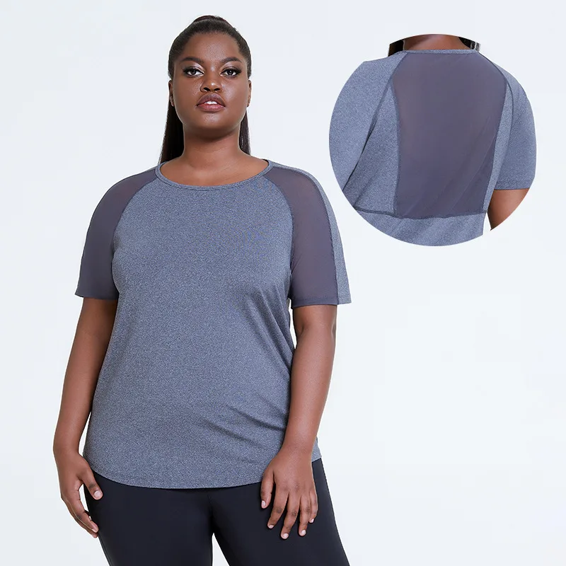 Summer L-4XL Quick-Drying Women Fitness Breathable Slim Workout Tops Female Athletic Blouses Plus Size Sport T-shirt
Summer L-4XL Quick-Drying Women Fitness Breathable Slim Workout Tops Female Athletic Blouses Plus Size Sport T-shirt