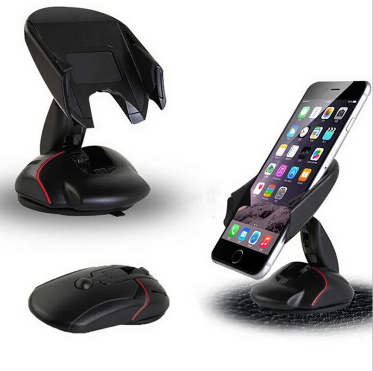 Mouse Shape Car Holder Portable Telephone Holder Multi-function Suction Cup Mobile Phone Folding Holder, Black
Mouse Shape Car Holder Portable Telephone Holder Multi-function Suction Cup Mobile Phone Folding Holder, Black